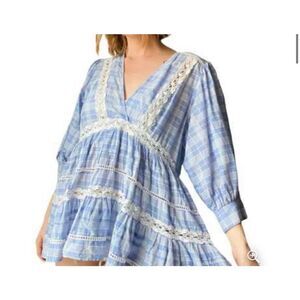 Free People chambray tunic